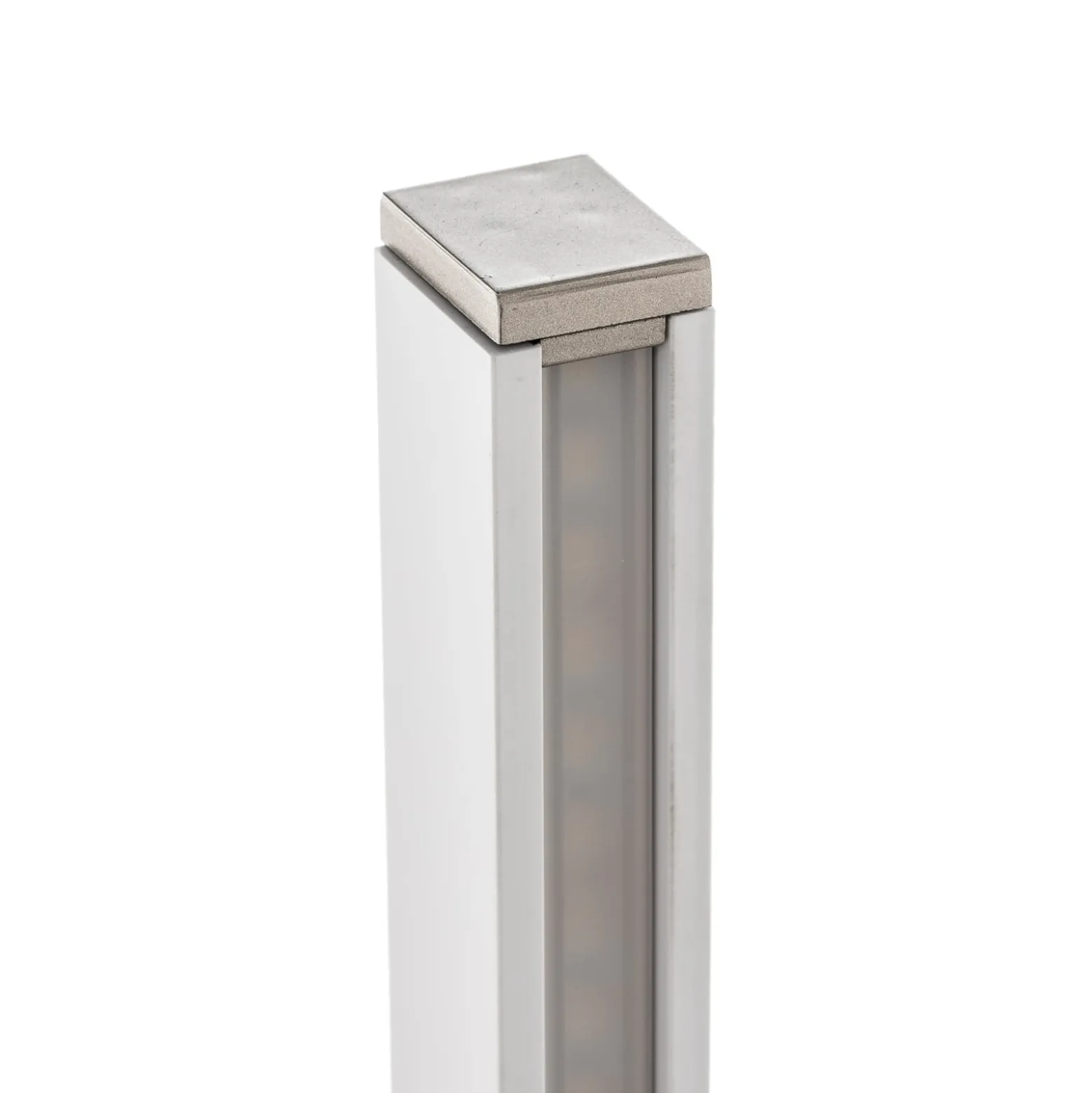 Toiminnallinen LED-lattiavalaisin Orix, valkoinen, 180 cm
