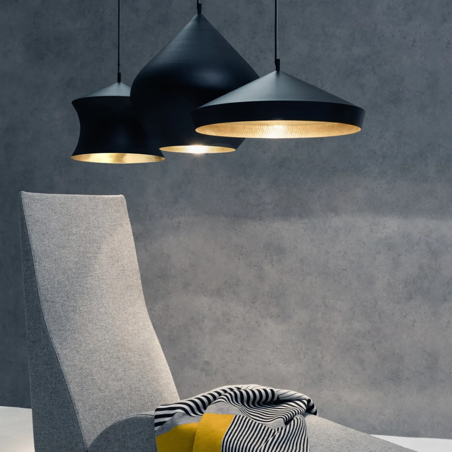 Tom Dixon Beat Flat -LED-riippuvalo