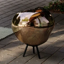 Tom Dixon LED-akkuinen terassilamppu Melt large, pronssinvärinen