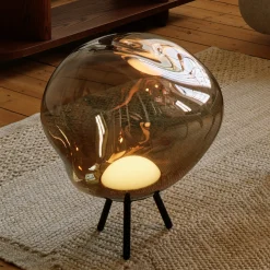 Tom Dixon LED-akkuinen terassilamppu Melt large, pronssinvärinen