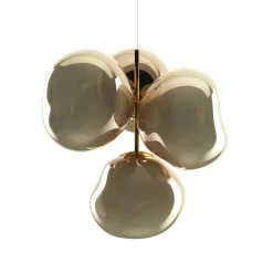 Tom Dixon LED-kattokruunu Melt Chandelier, pronssinvärinen