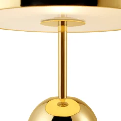 Tom Dixon LED-pöytälamppu Bell, kultainen, 43 cm, himmennettävä