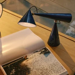 Tom Dixon LED-pöytälamppu Pose Task Light, indigo, 41 cm