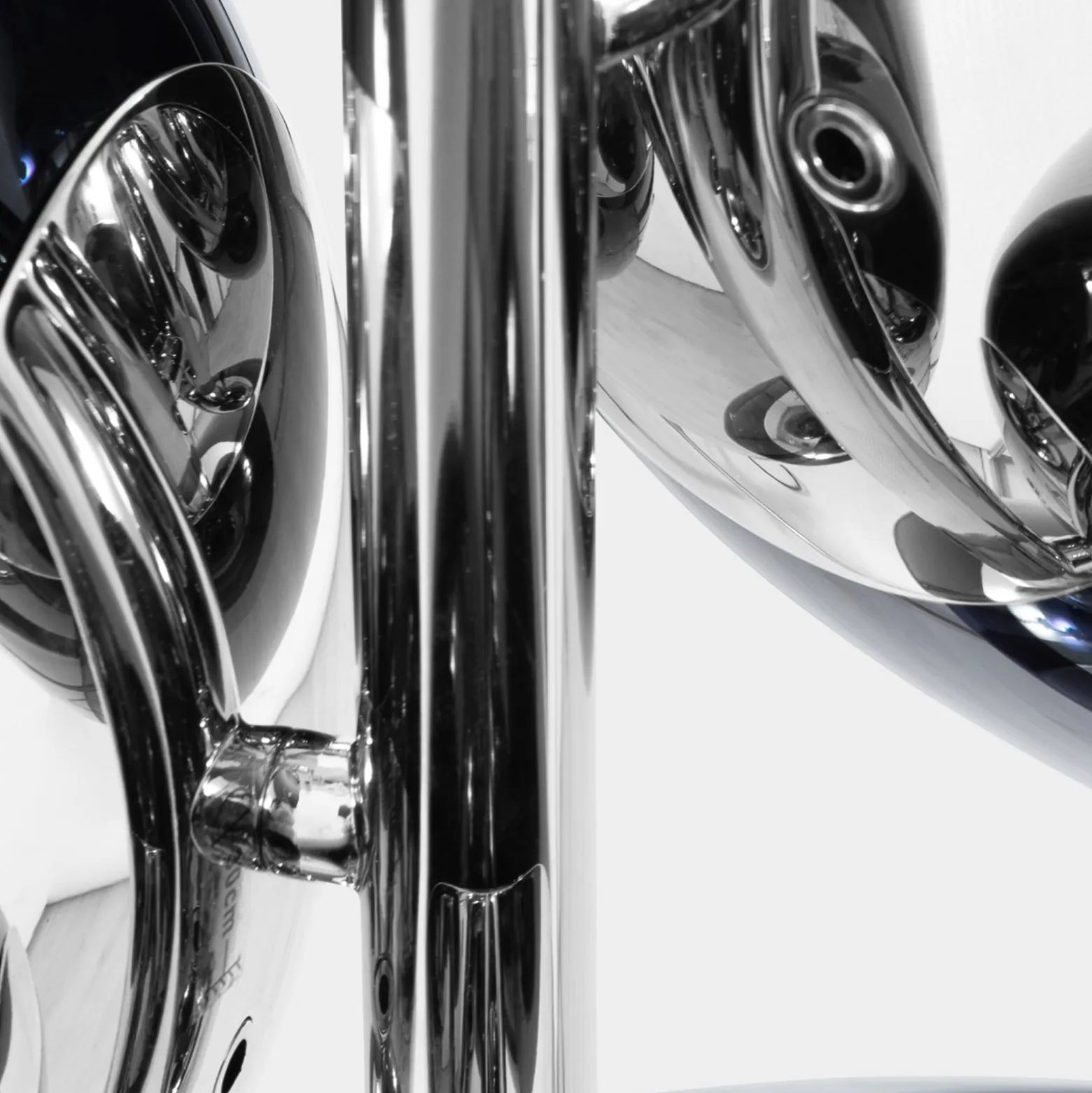 Tom Dixon LED-riippuvalaisin Melt Chandelier Mini, savuharmaa