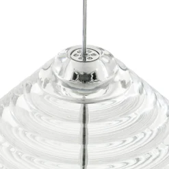 Tom Dixon LED-riippuvalaisin Press Cone, kirkas, Ø 34 cm, 927