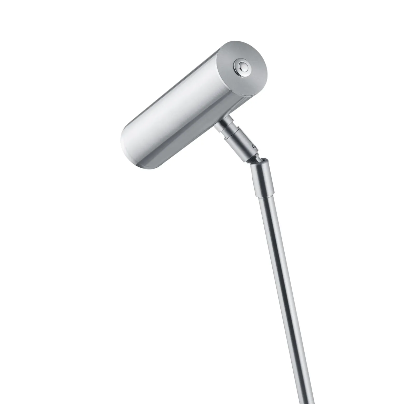 Tom Pro LED-pöytävalaisin, matta nikkeli, korkeus 47 cm, CCT, himmennin
