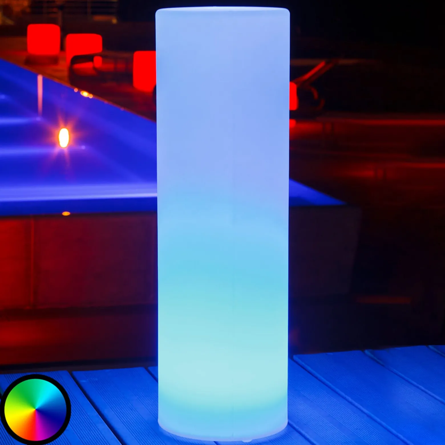 Tower - LED-koristevalo, jota voidaan ohjata sovelluksen kautta
