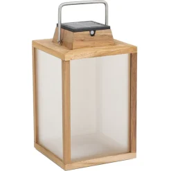 Tradition teak LED aurinko lyhty Korkeus 40 cm