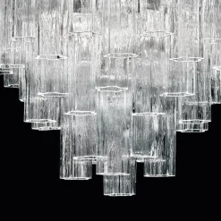 Tronchi - riippuvalaisin, kirkasta Murano-lasia