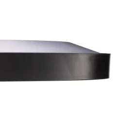 Tuco LED-kattovalaisin, himmennettävä, musta, muovia, Ø 30 cm