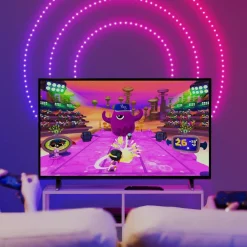 Twinkly Dots LED-ketju RGB, läpinäkyvä, IP44, 10m