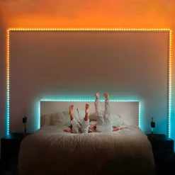 Twinkly Dots LED-ketju RGB, läpinäkyvä, IP44, 10m