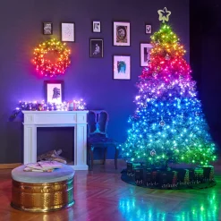 Twinkly Music Set keiju valot musta 600 RGB LED