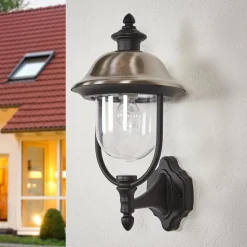 Ulkonvalaisin Parma, metalli, pidike yläosassa, E27, IP43