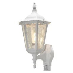 Ulkoseinävalaisin Firenze w. sensor, vapaasti seisova, valkoinen
