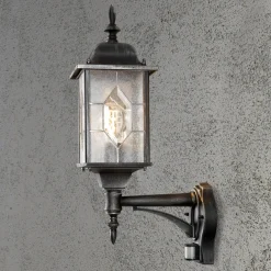 Ulkoseinävalaisin Milano liiketunnistimella