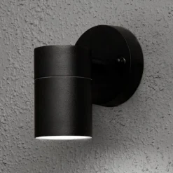 Ulkoseinävalaisin Modena 1-lamp., musta