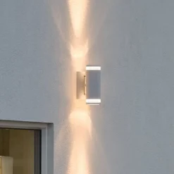 Ulkoseinävalaisin Modena 2-lamp., valkoinen