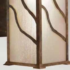 Ulkoseinävalaisin Morris L, leveys 20,3 cm kupari