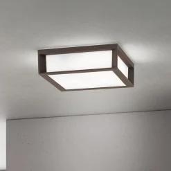 Ulkovalaisin Henry, corten, alumiinipainevalettu, E27, IP44