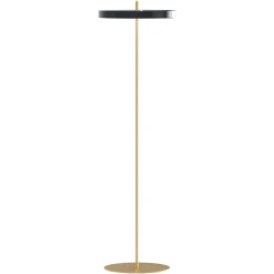 UMAGE Asteria Floor LED-lattiavalo antrasiitti