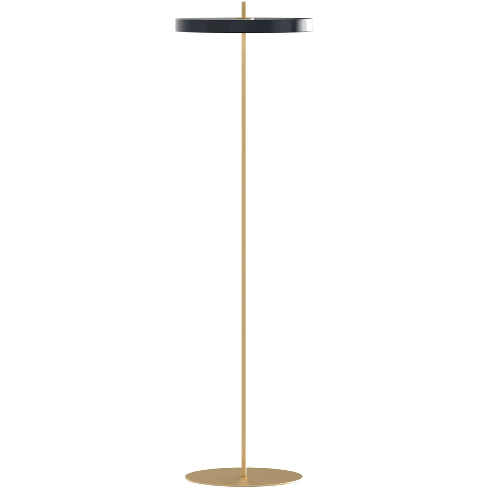 UMAGE Asteria Floor LED-lattiavalo antrasiitti