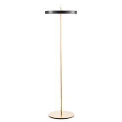UMAGE Asteria Floor LED-lattiavalo antrasiitti