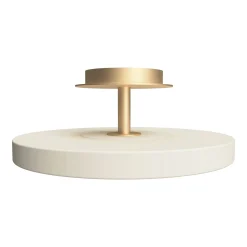 UMAGE LED-kattovalaisin Asteria UP PLUS, helmenvalkoinen, Ø 43 cm CCT