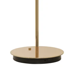 UMAGE LED-ladattava pöytävalaisin Asteria Move kiillotettu messinki 31 cm