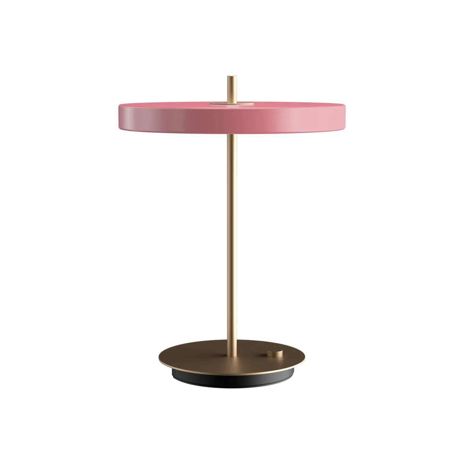 UMAGE LED-pöytävalaisin Asteria Table, USB, ruusu/messinki