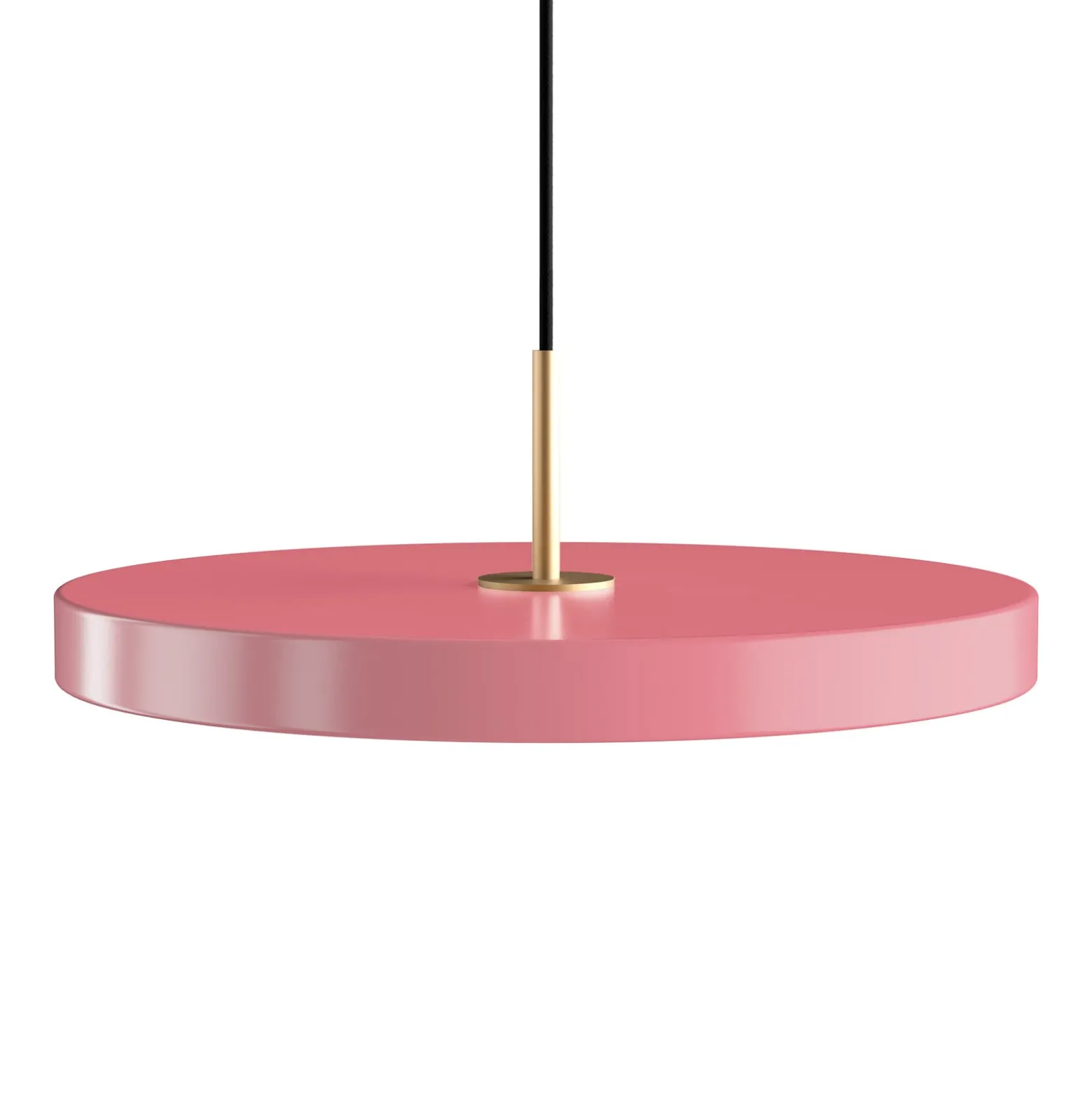 UMAGE LED-riippuvalaisin Asteria Medium, ruusukulta/messinki, Ø 43 cm
