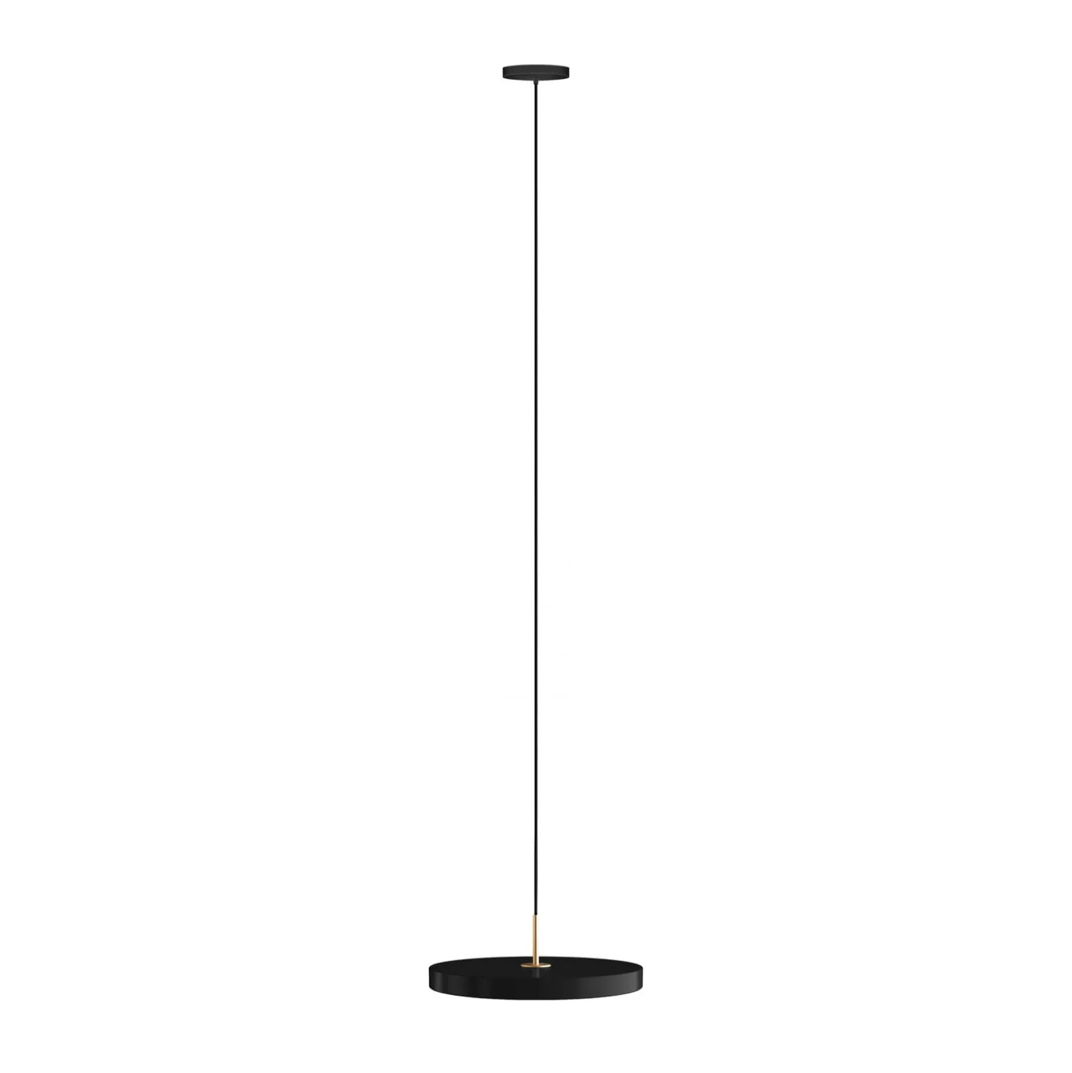 UMAGE LED-riippuvalaisin Asteria Plus Medium musta Ø 43 cm CCT