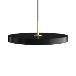 UMAGE LED-riippuvalaisin Asteria Plus Medium musta Ø 43 cm CCT