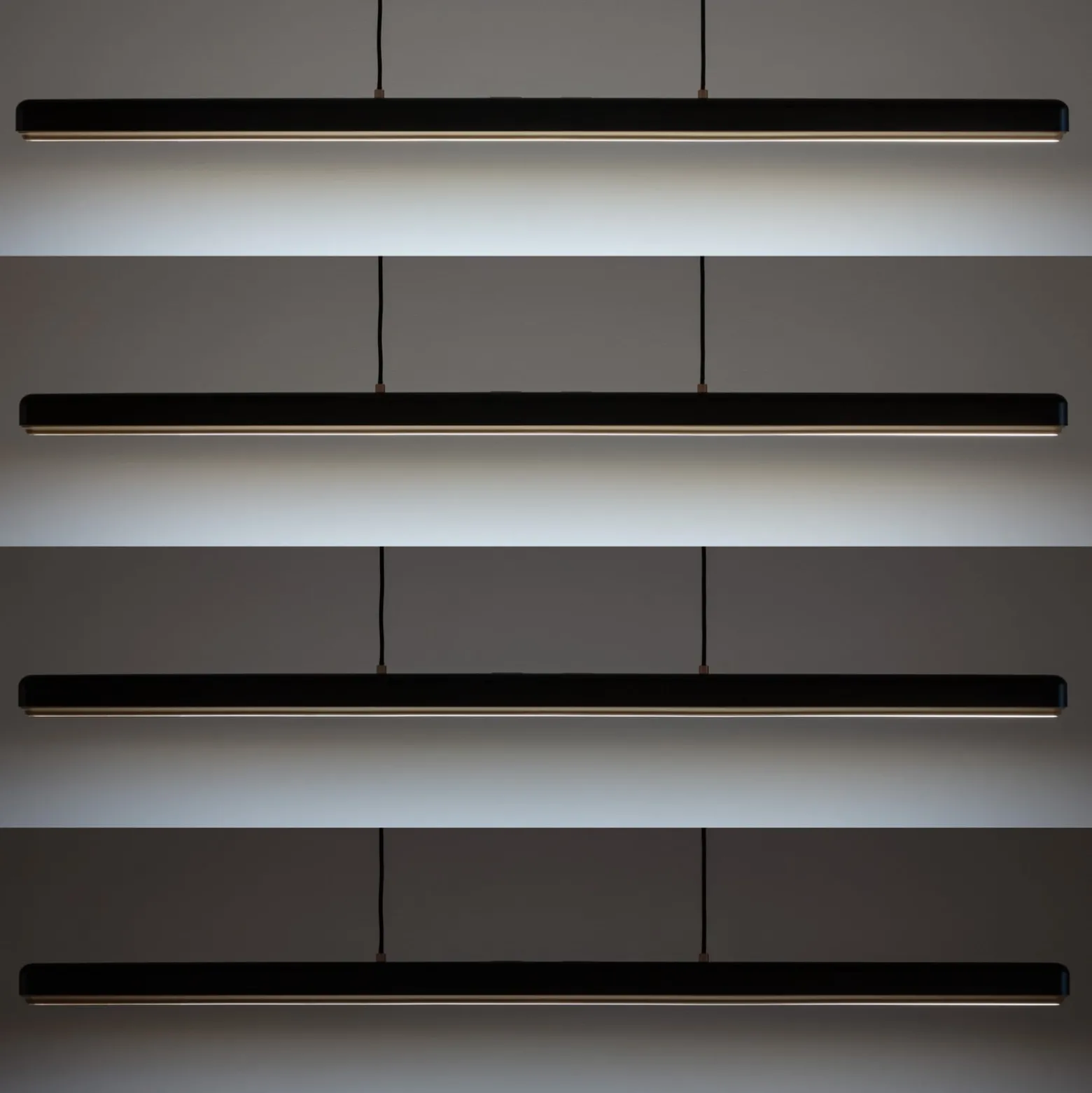 UMAGE LED-ripustusvalaisin Hazel Branch, musta/messinki, 150 cm