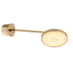 UMAGE LED-seinävalaisin Asteria LONG HW, kiillotettu messinki, 45 cm