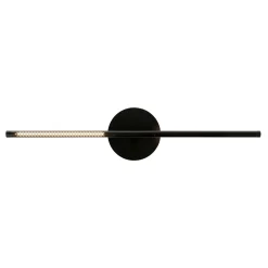 UMAGE LED-seinävalaisin Omni, musta, pituus 74 cm