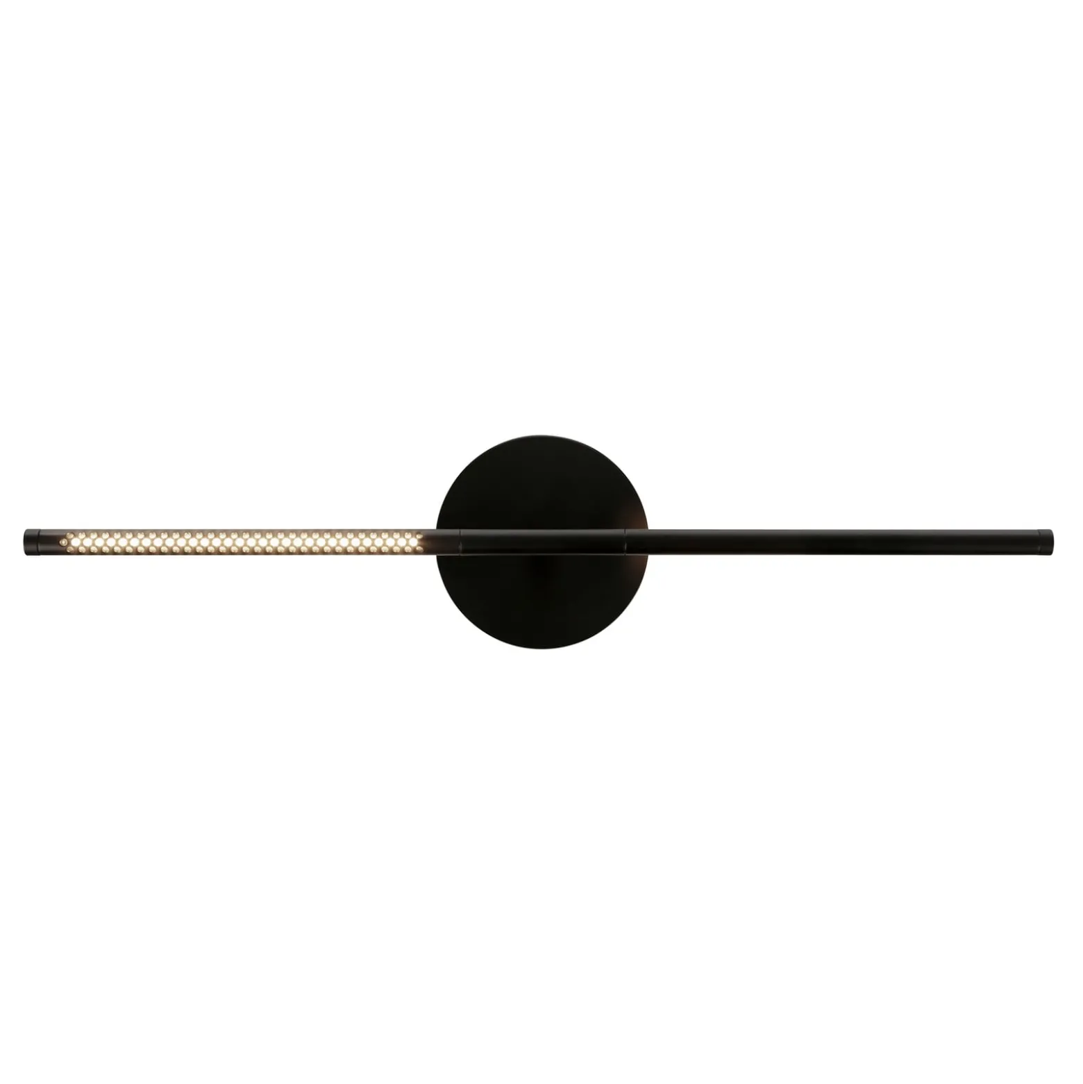 UMAGE LED-seinävalaisin Omni, musta, pituus 74 cm