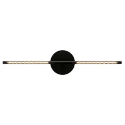 UMAGE LED-seinävalaisin Omni, musta, pituus 74 cm