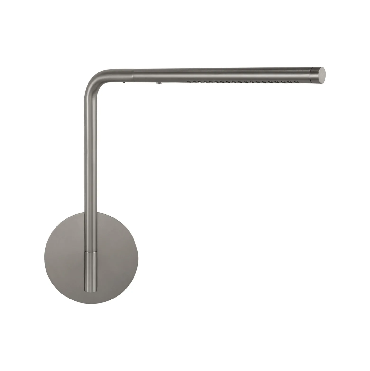 UMAGE LED-seinävalaisin Omni Pivot, teräksenvärinen, himmennettävä