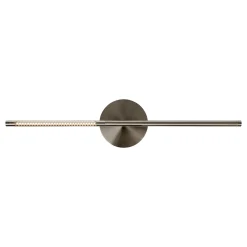 UMAGE LED-seinävalaisin Omni, teräksenvärinen, pituus 74 cm
