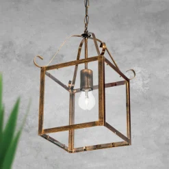 Upea FALOTTA-riippuvalaisin, kulmikas, 1-lamp.