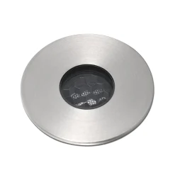 Upotettava LED-kohdevalaisin, matta, nikkelivärinen, Ø 3,5 cm,