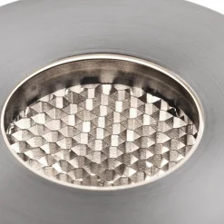 Upotettava LED-kohdevalaisin, nikkeli, Ø 8 cm, alumiini/ruostumaton teräs