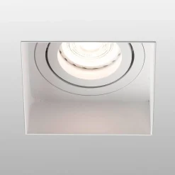 Uppokohdevalo Hyde 1-lamp. kulmikas valkoinen