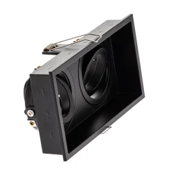 Uppovalo Hyde, 2-lamppuinen, kääntyvä, musta