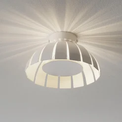 Valkoinen LED-designer kattovalaisin Loto, 20 cm