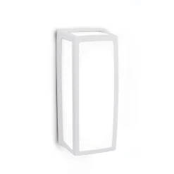 Valkoinen LED-ulkoseinävalaisin Bob IP54 alumiinia