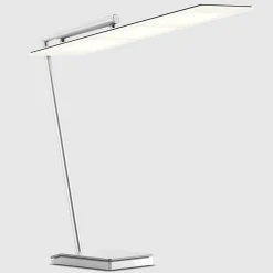 Valkoinen OMLED One d3 -OLED-työpöytävalaisin
