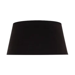 Varjostin Cone korkeus 25,5 cm, musta/kultainen