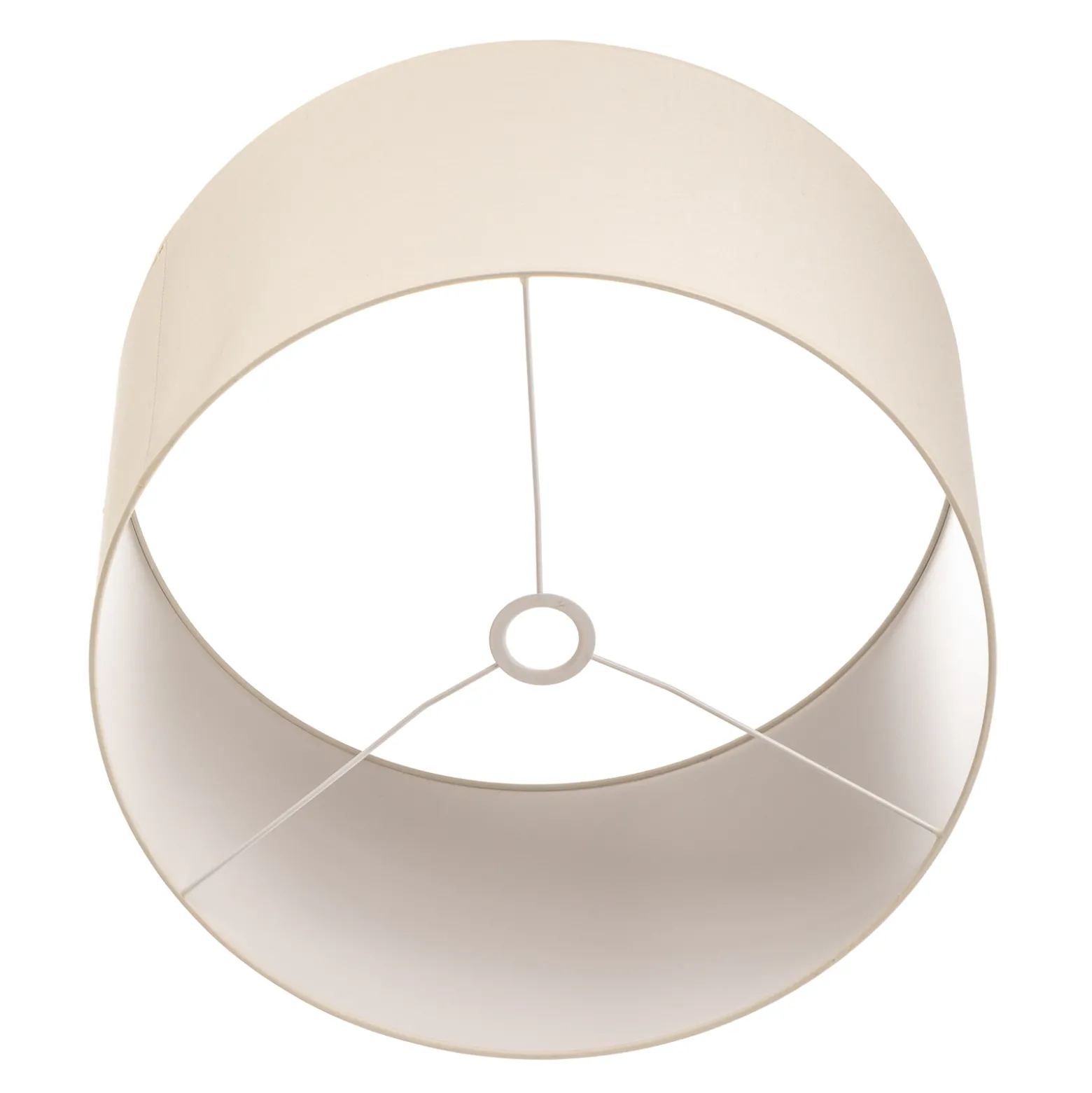 Varjostin Roller ecru puuvilla Ø50cm korkeus 30cm